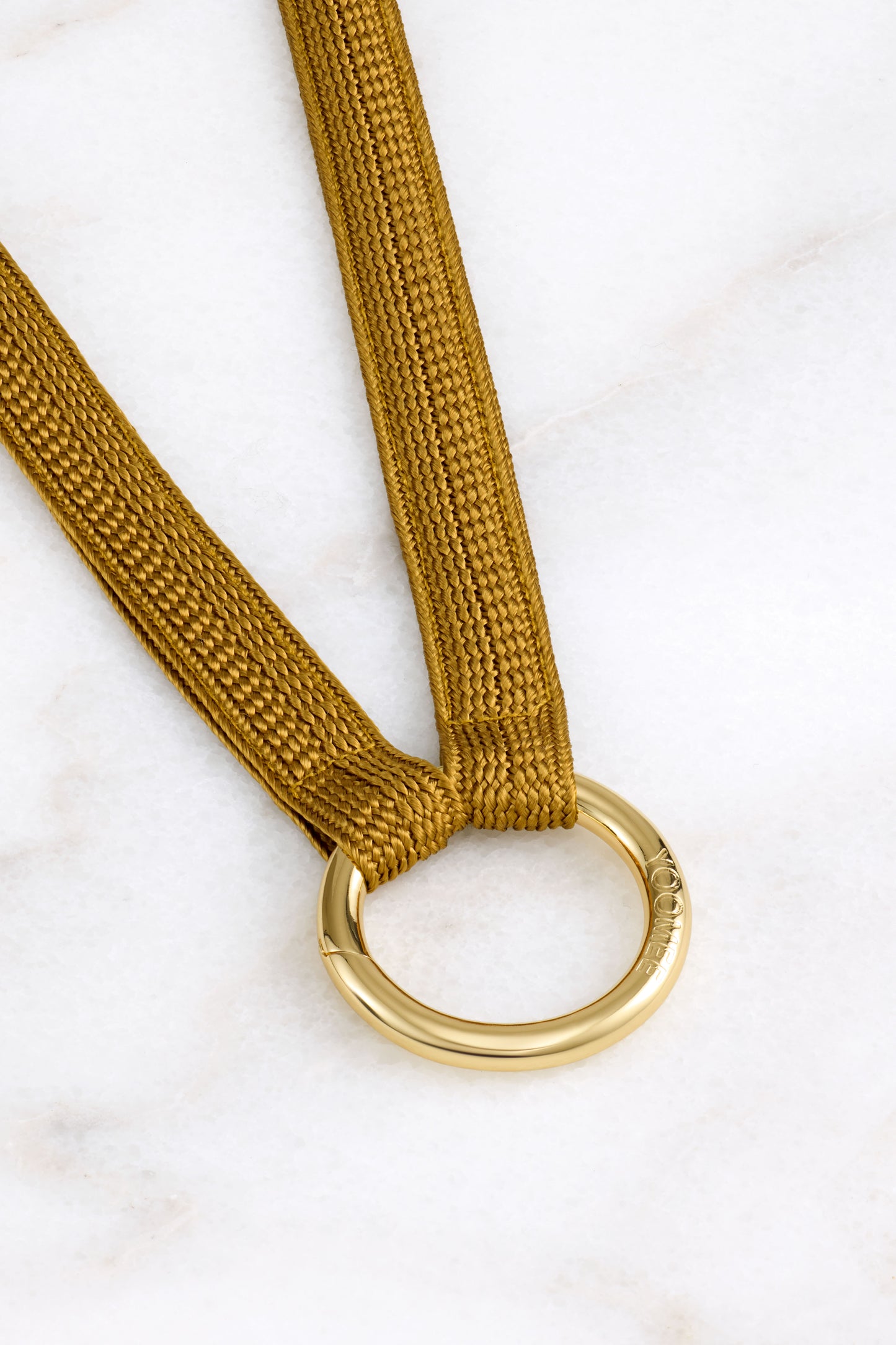 keychain band - ZAHRA - mustard