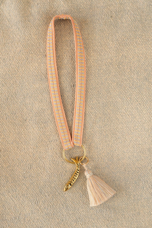 keychain band mini - ZAHRA - cotton candy