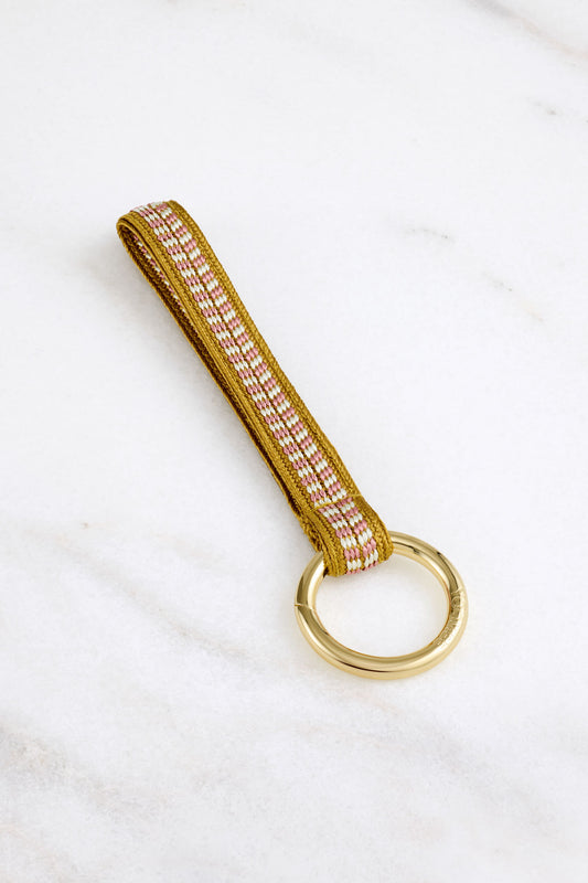 keychain loop - ZAHRA - honey blossom