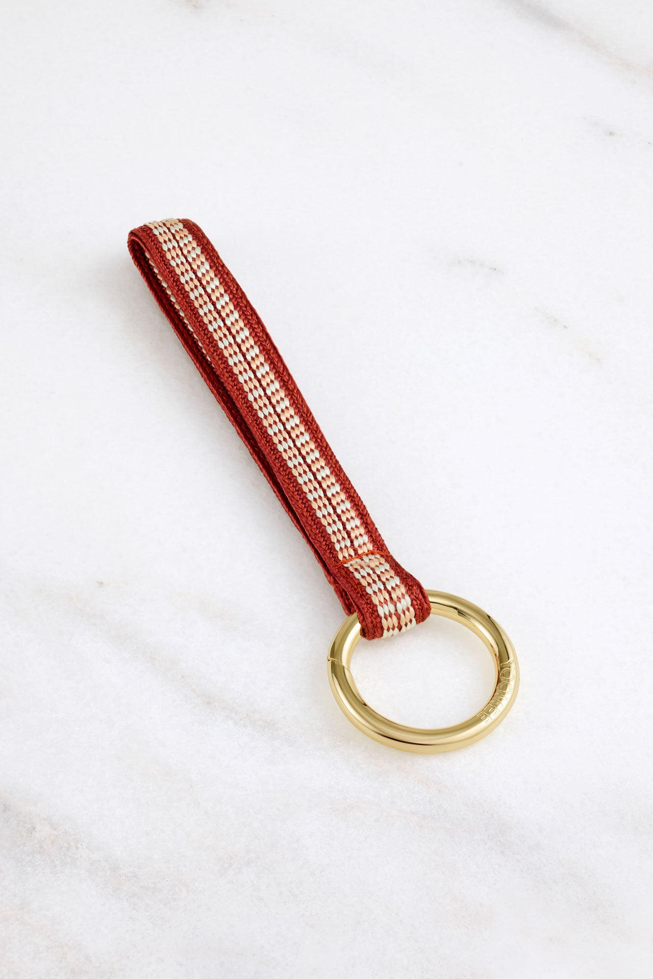 keychain loop - ZAHRA - sunset blush