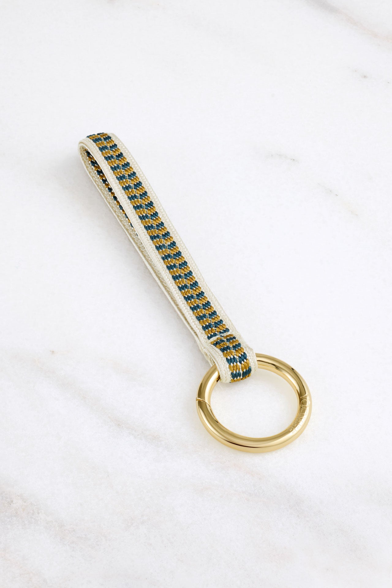 keychain loop - ZAHRA - white sparrow