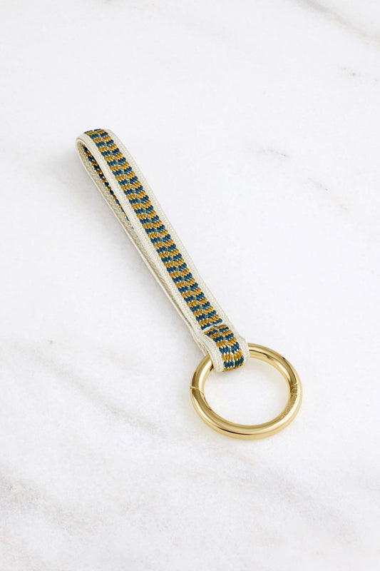 keychain loop - ZAHRA - white sparrow