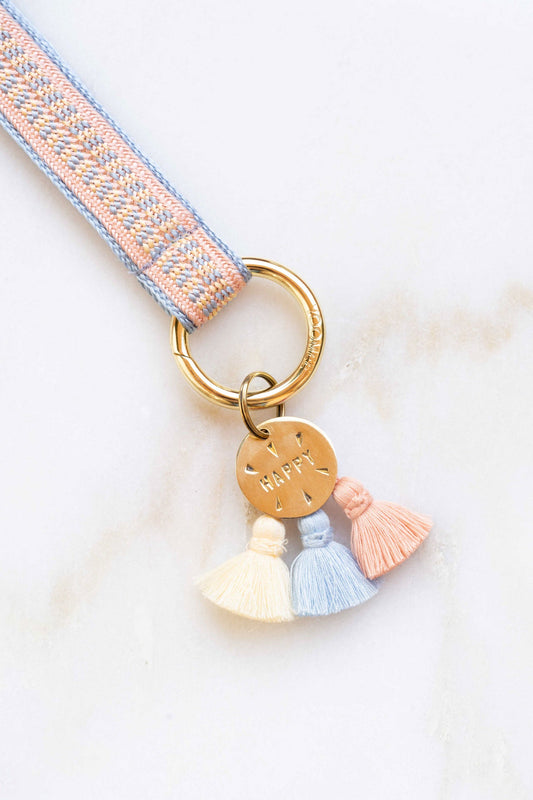 keychain loop - ZAHRA - cotton candy