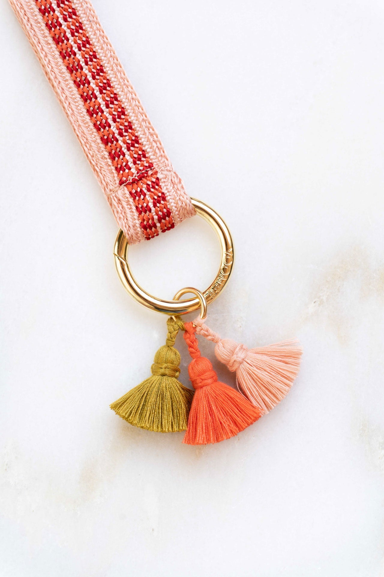 tassel trio - SHOUSHA - coral garden