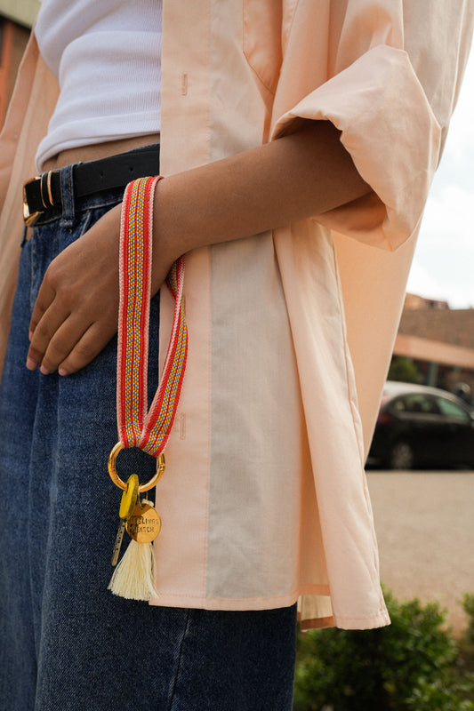 keychain band mini - ZAHRA - butterfly