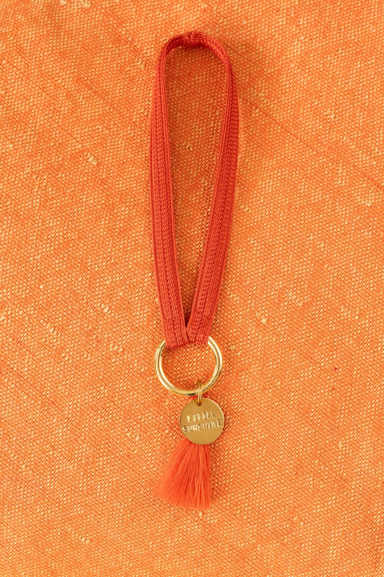 keychain band mini - ZAHRA - coral
