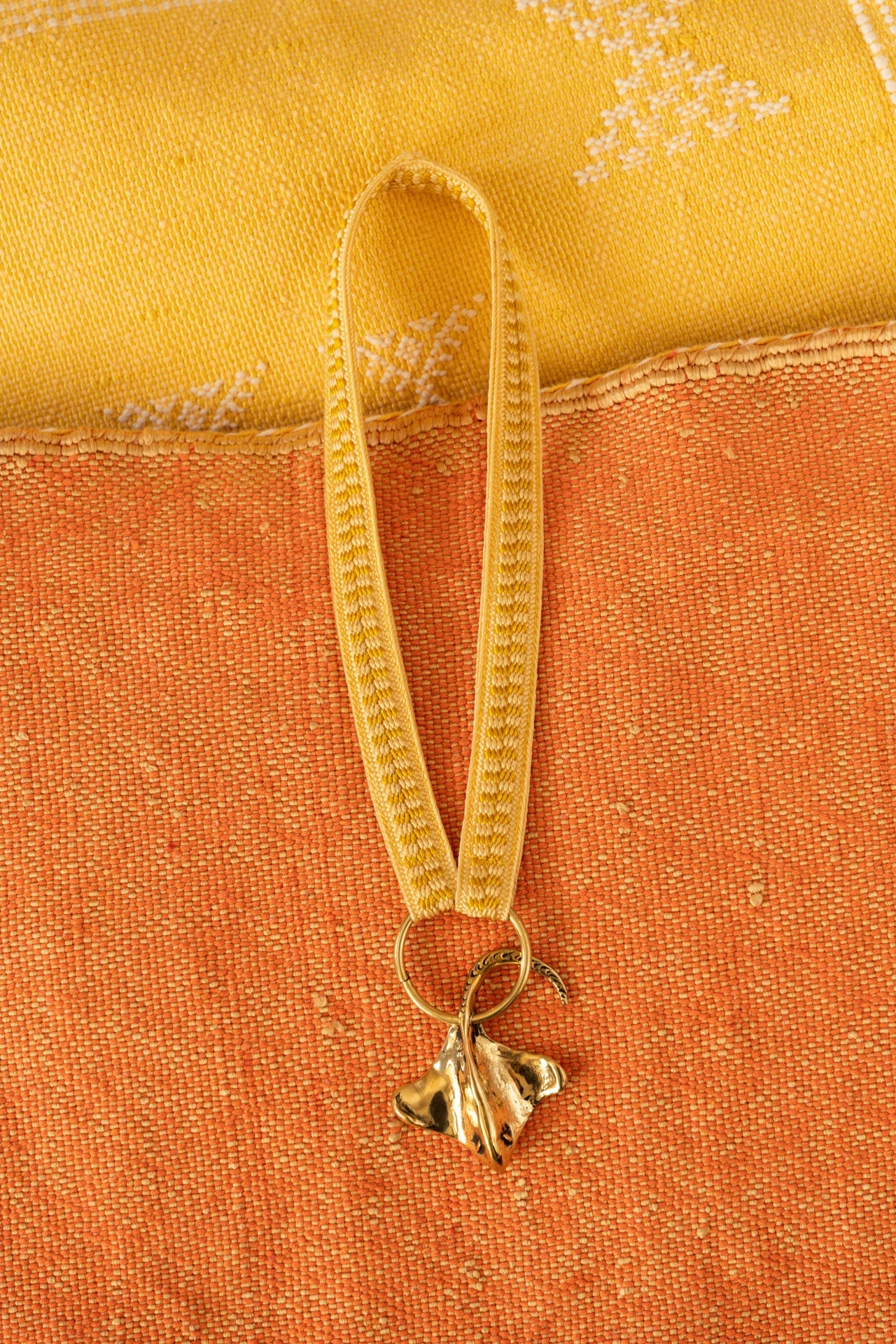 keychain band mini - ZAHRA - sunshine