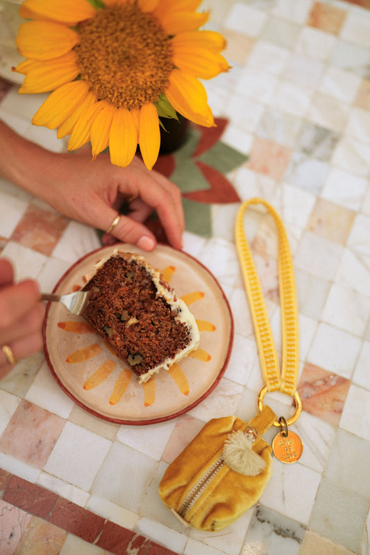 keychain band mini - ZAHRA - sunshine