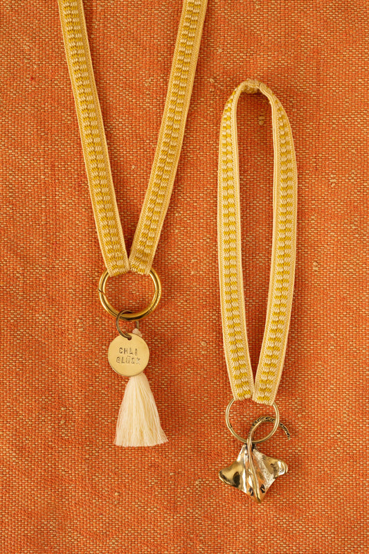 keychain band - ZAHRA - sunshine