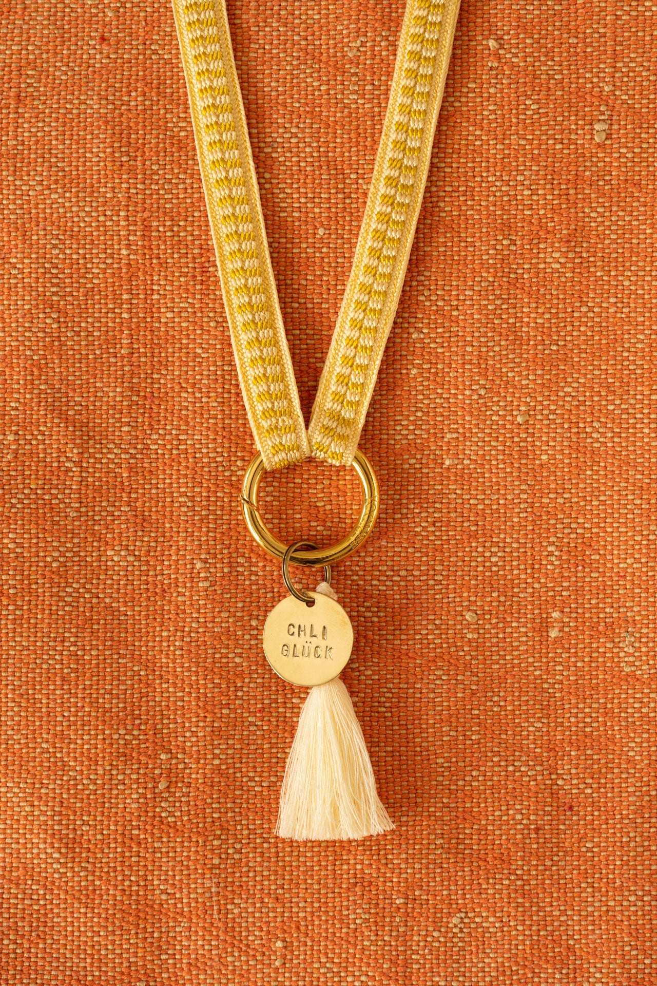 keychain band - ZAHRA - sunshine