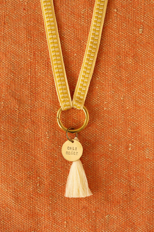 keychain band - ZAHRA - sunshine