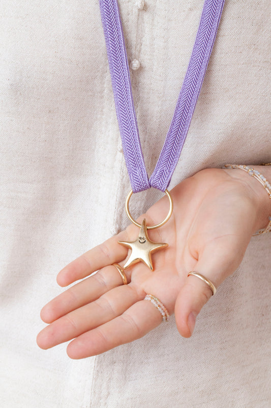 key pendant - MOUNA - star