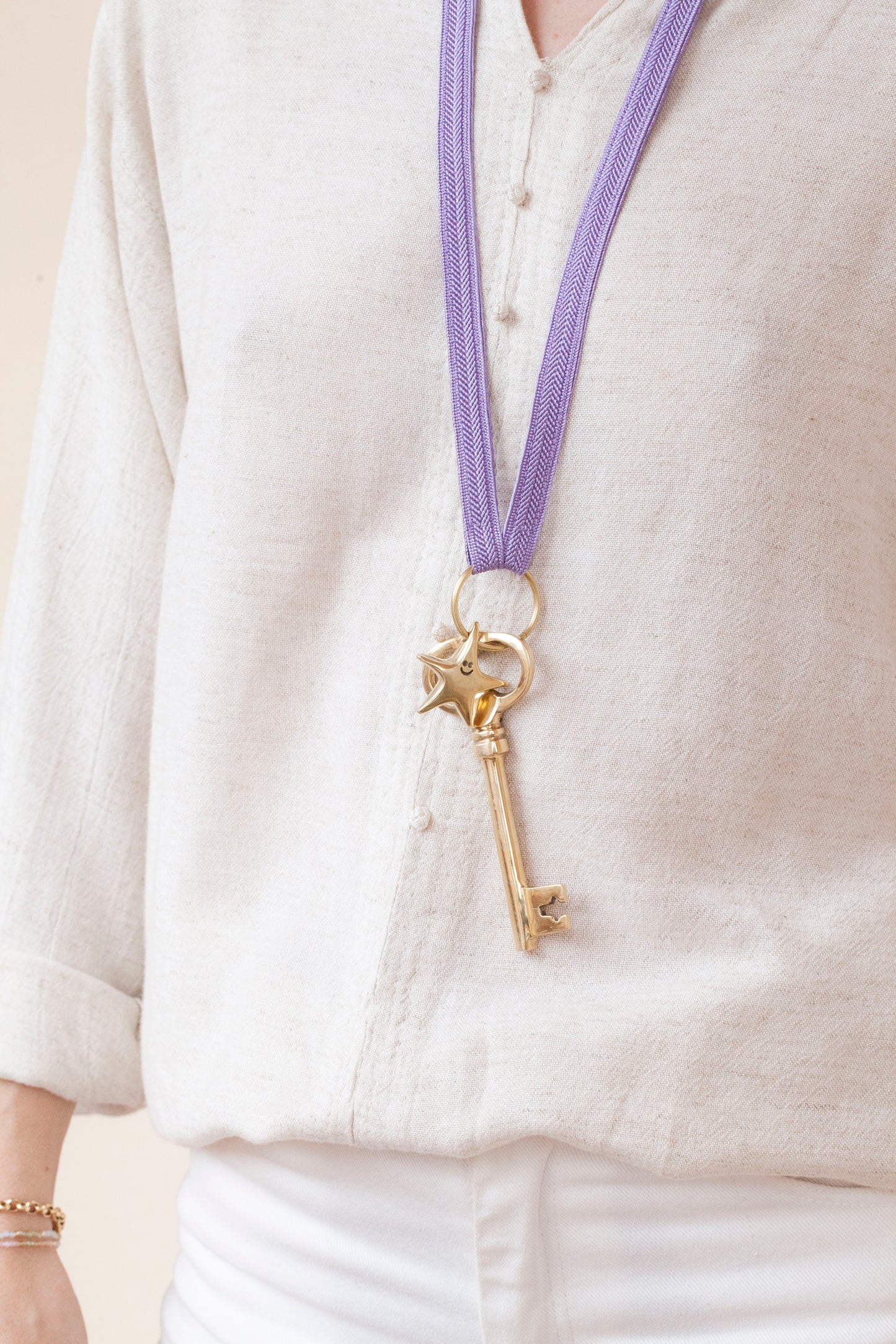 key pendant - MOUNA - star