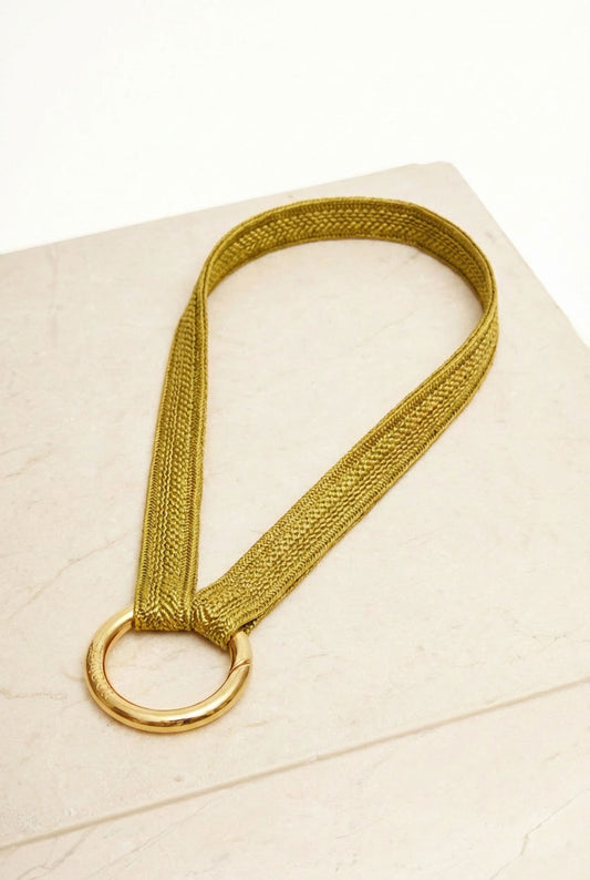 keychain band mini - ZAHRA - green tea