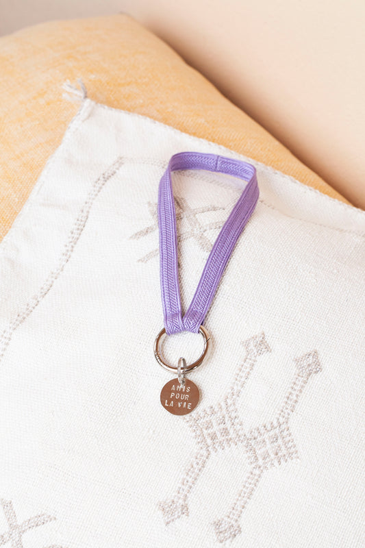 keychain band - ZAHRA mini - lilac