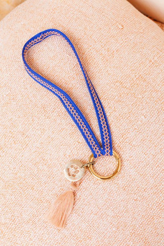 keychain band - ZAHRA mini - majorelle love
