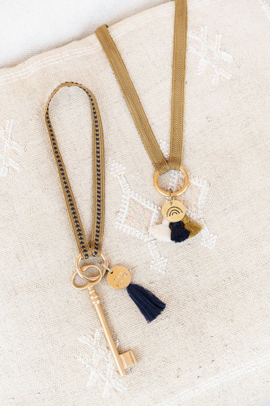 keychain band - ZAHRA mini - olive tree