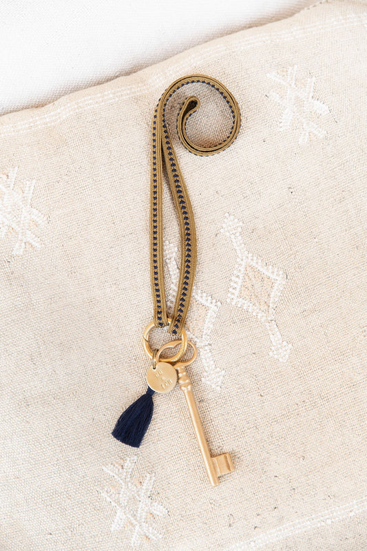 keychain band - ZAHRA - olive tree