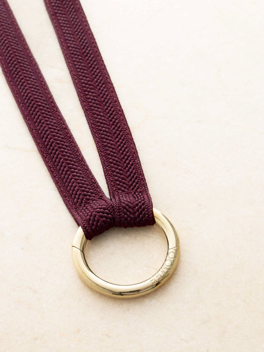 keychain band - ZAHRA - ruby