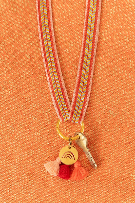 keychain band - ZAHRA - butterfly