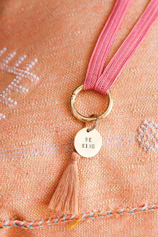 keychain band - ZAHRA - sweet pink