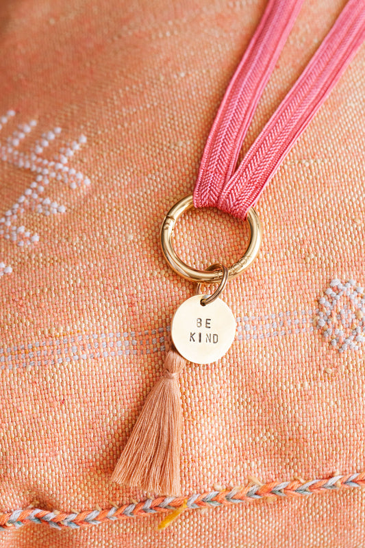 key tag - mini - be kind