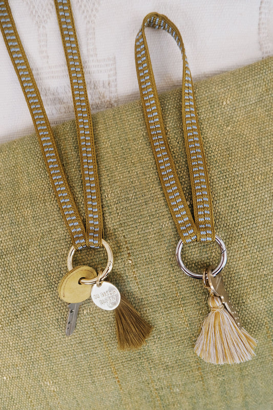 keychain band - ZAHRA - seagrass