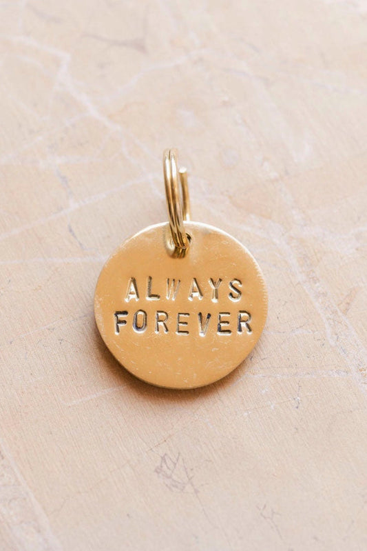 key tag - mini - always forever