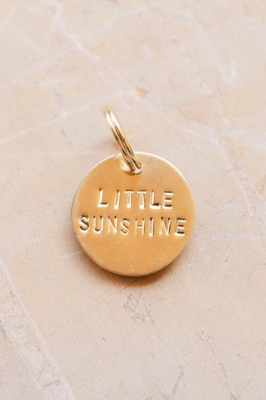key tag - mini - little sunshine