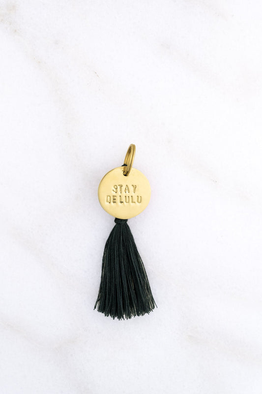 key tag - LIK - stay delulu