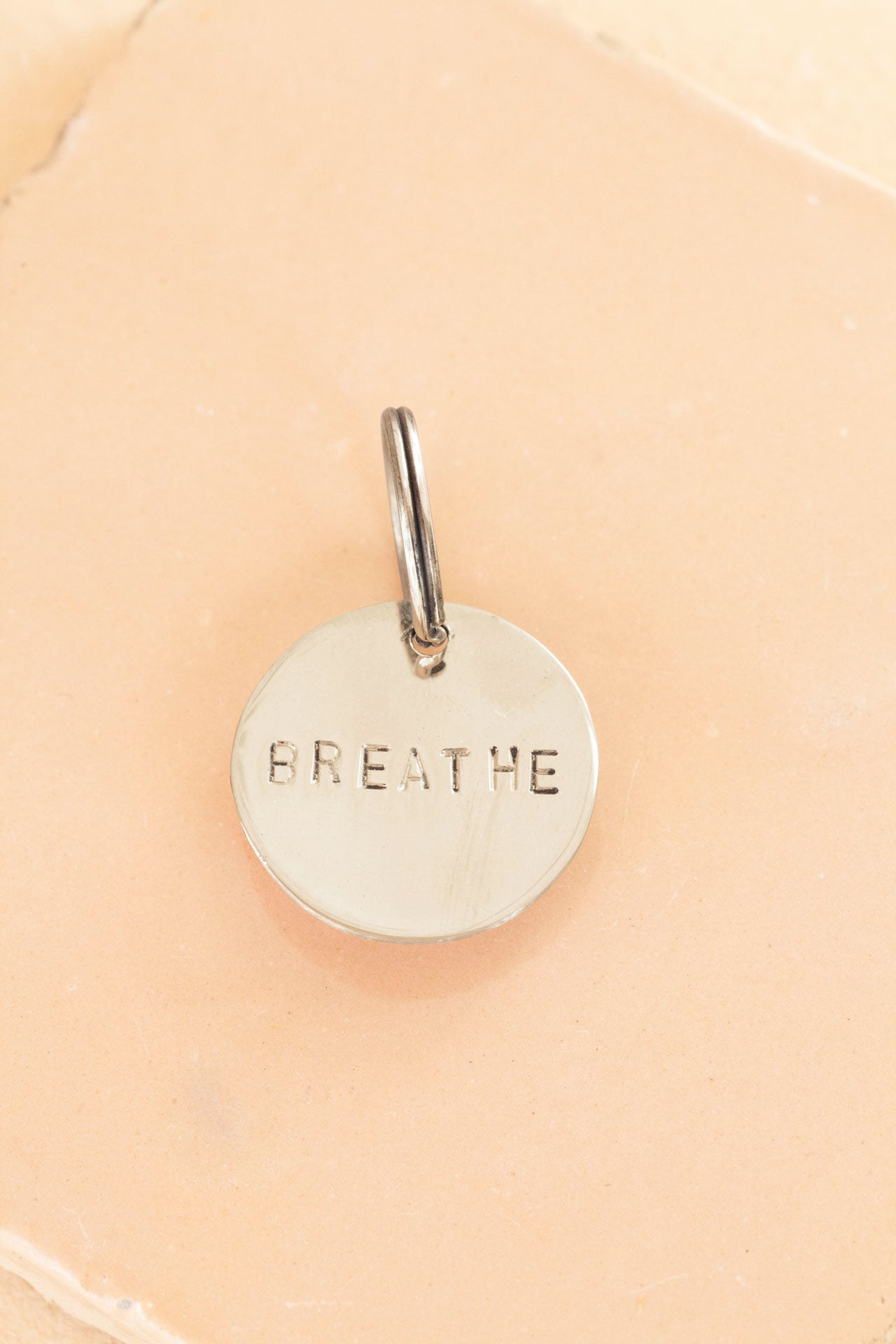 key tag - mini - breathe