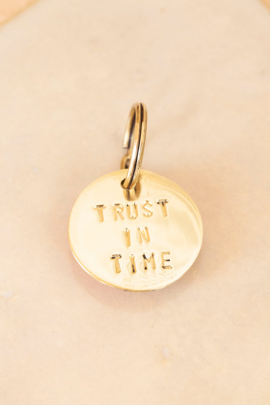 key tag - mini - trust in time