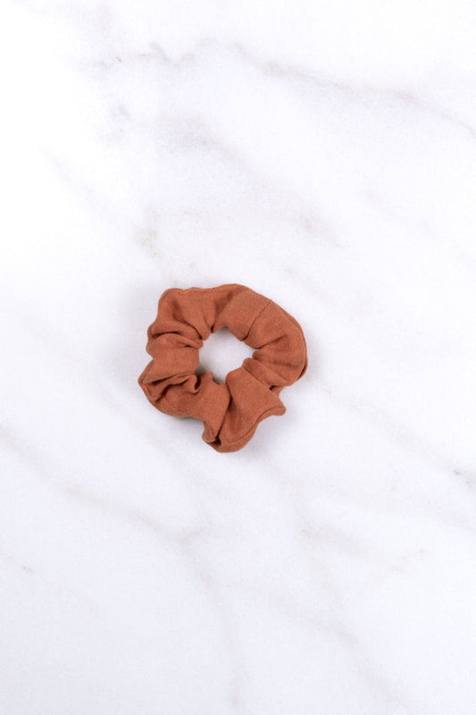 kids scrunchie - MEDINA muslin - apricot