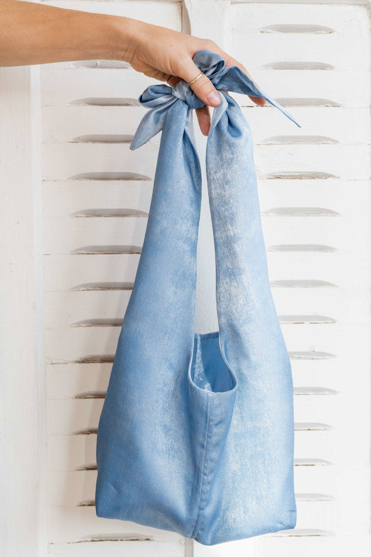 bag - LATIFA glossy - light blue