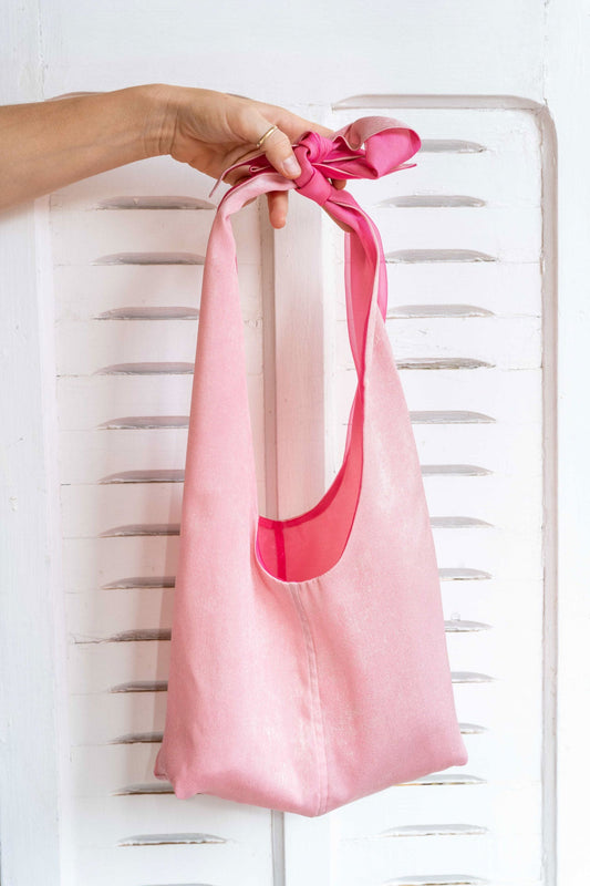 bag - LATIFA glossy - pink/rose