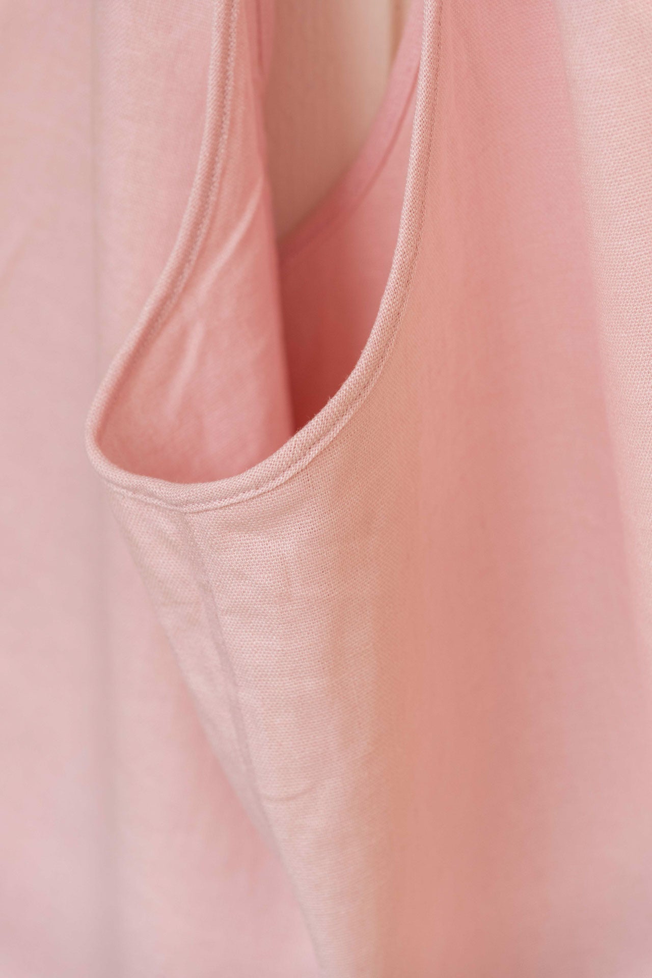 bag - LATIFA linen - rose