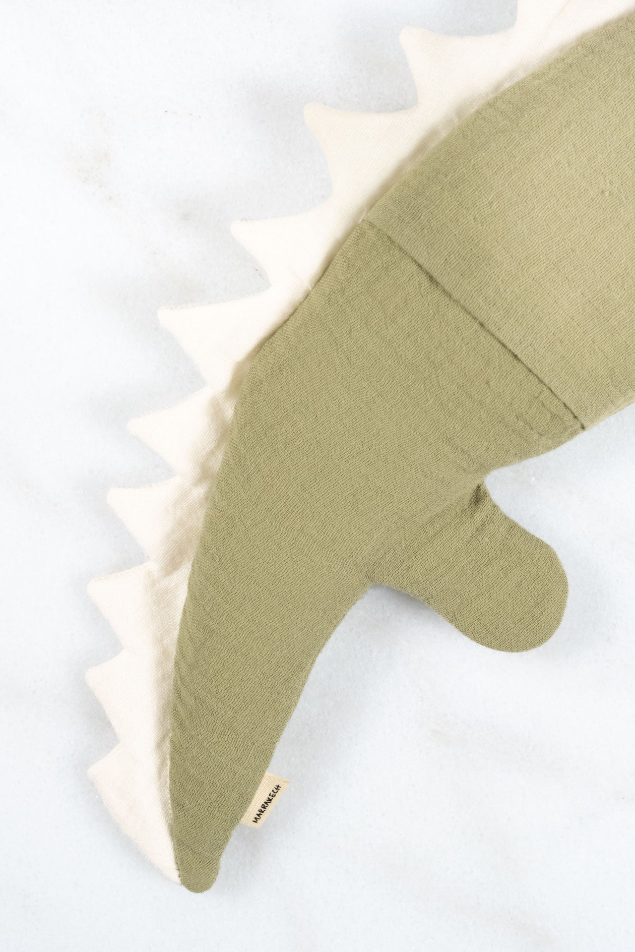 lavender pillow - NINI dino - sage