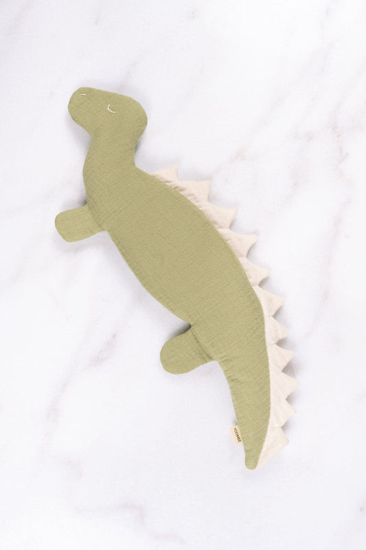 lavender pillow - NINI dino - sage