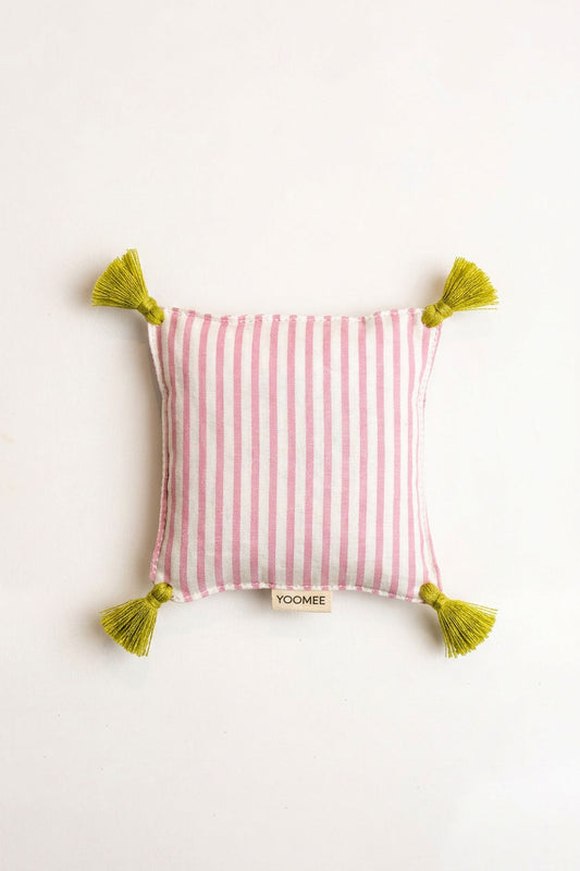 lavender bag - ZAKIA stripes - rose