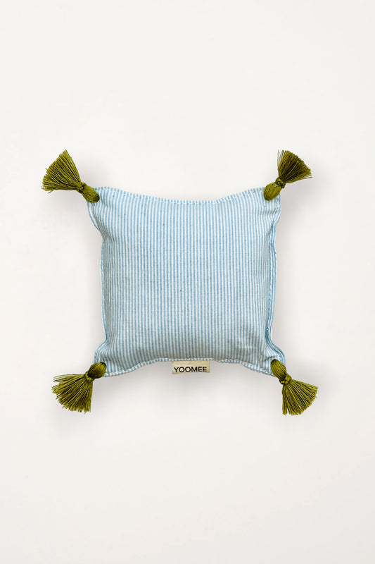 lavender bag - ZAKIA lines - light blue