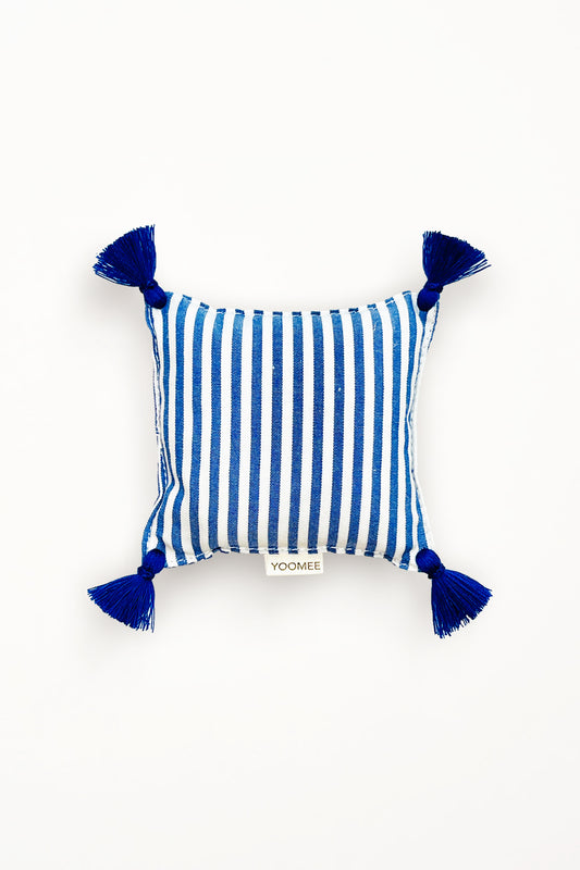 lavender bag - ZAKIA stripes - blue
