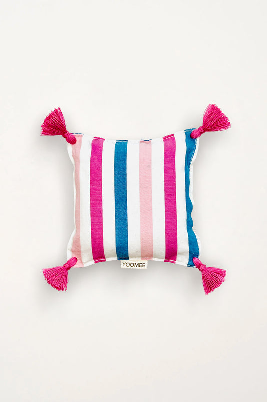 lavender bag - ZAKIA stripes - multicolor pink/blue
