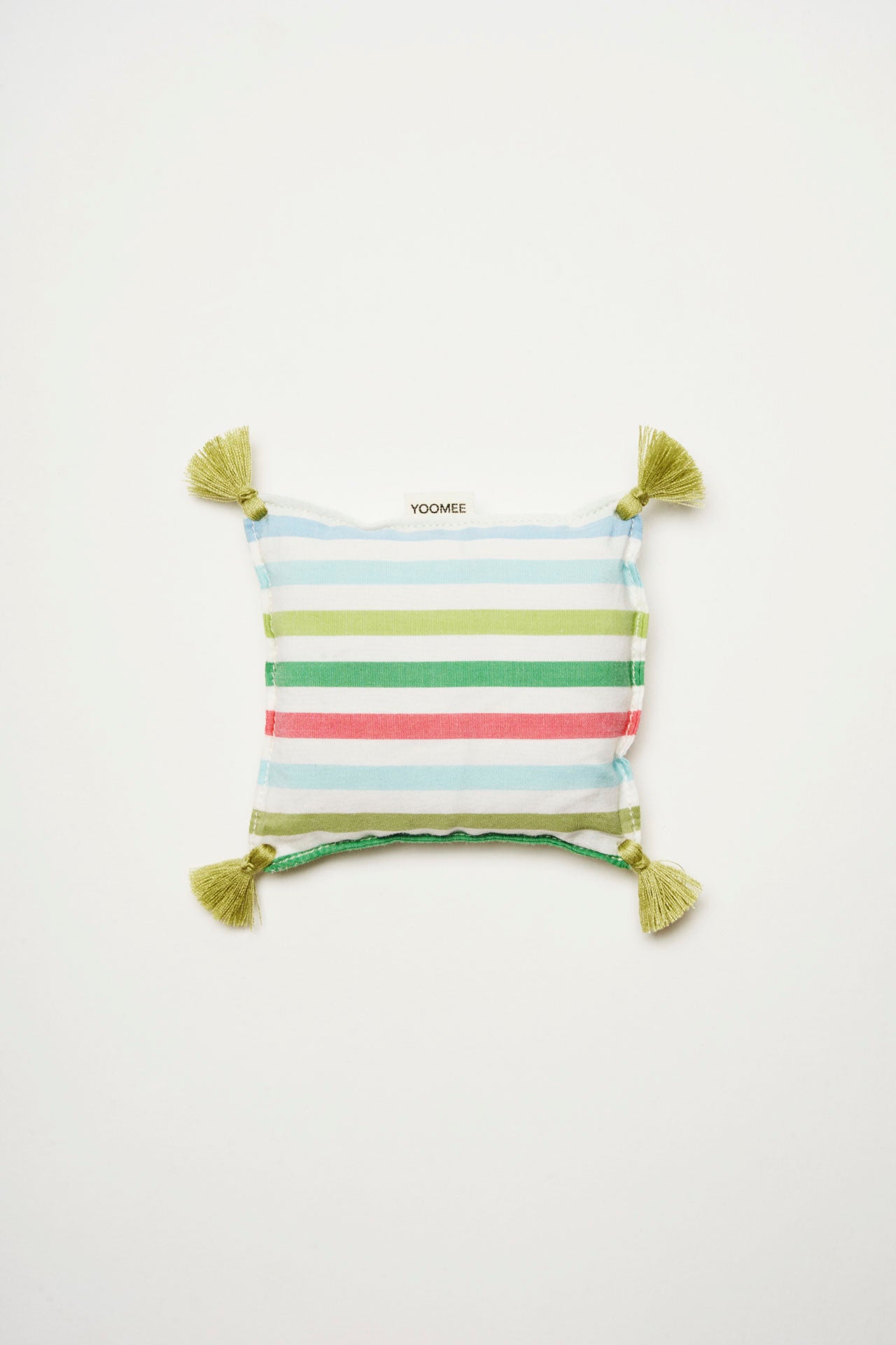 lavender bag - ZAKIA stripes - multi color green