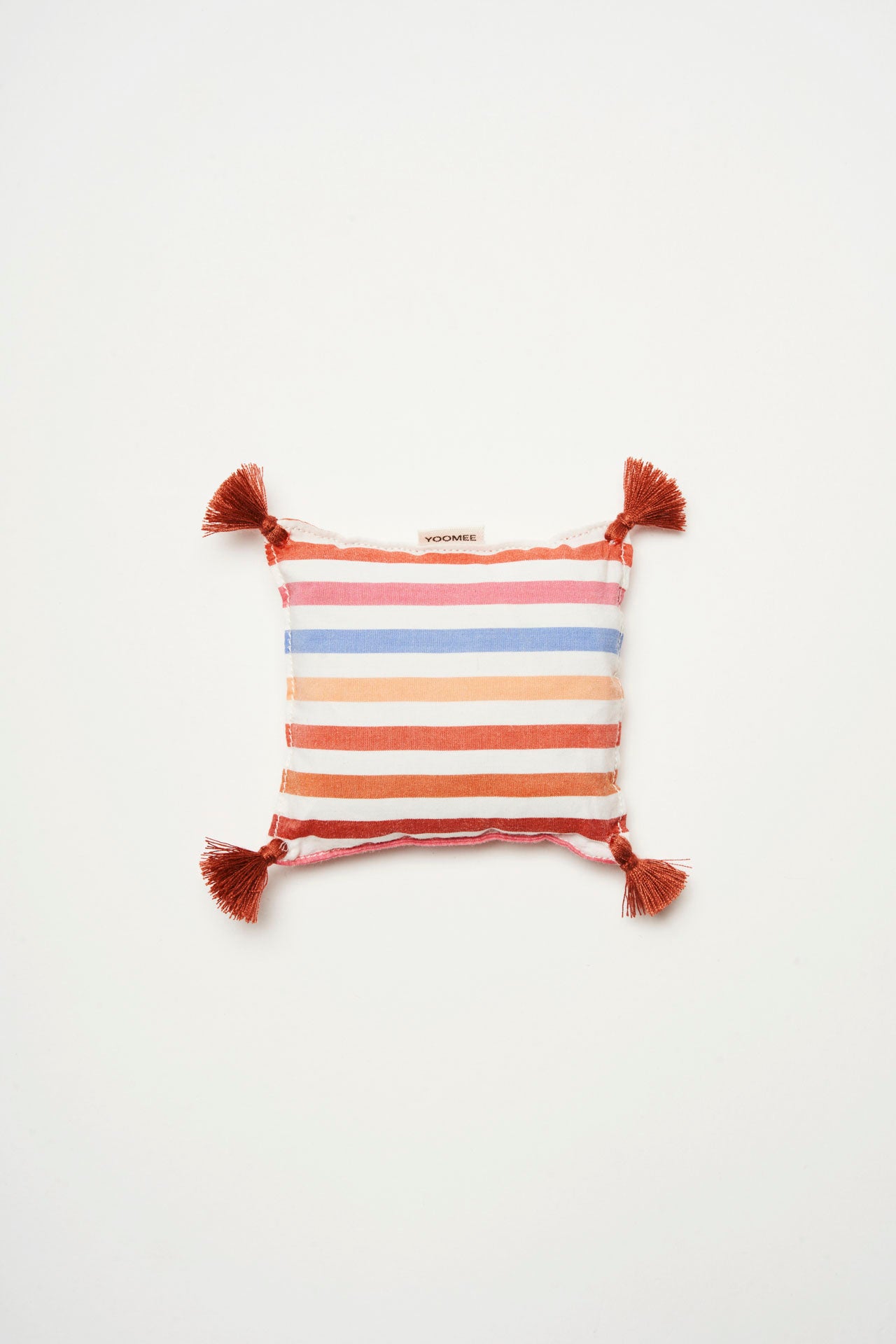 lavender bag - ZAKIA stripes - multi color red