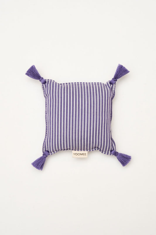 lavender bag - ZAKIA stripes - purple/white