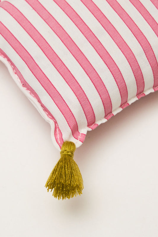 lavender bag - ZAKIA stripes - rose/white