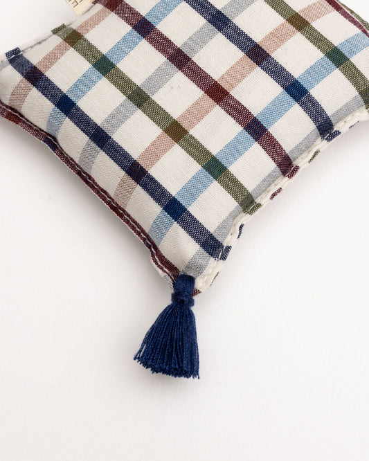 lavender bag - ZAKIA checked - multicolor blue/red/green