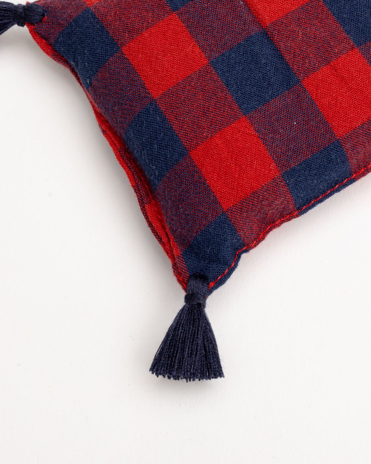 lavender bag - ZAKIA checked - red/dark blue