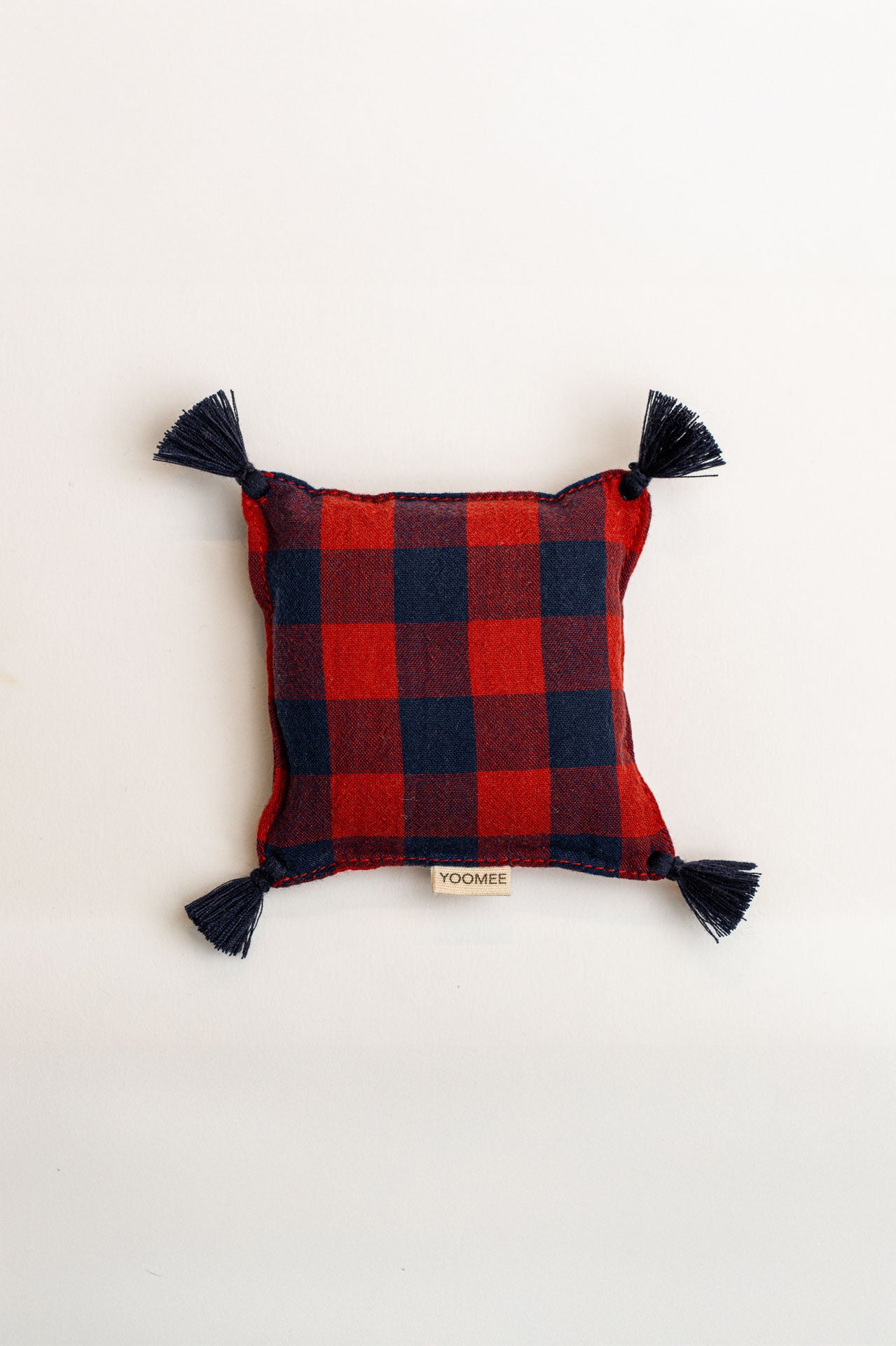 lavender bag - ZAKIA checked - red/dark blue