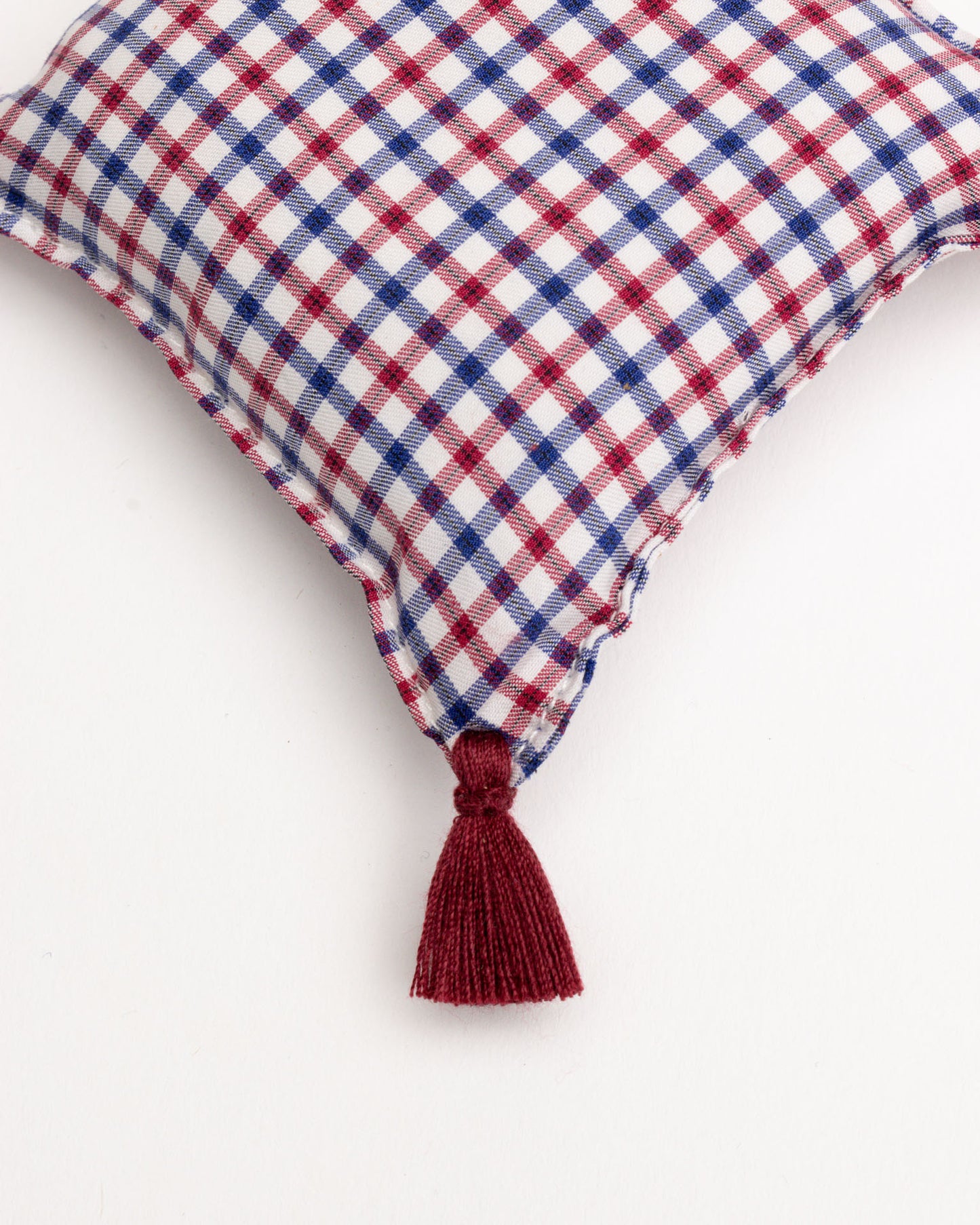 lavender bag - ZAKIA mini checked - red/marine